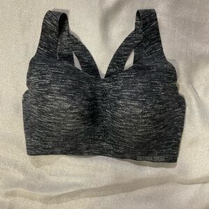 Victoria's Secret’s VICTORIA SPORT Angel Maxi Sports Bra in Charcoal and Heather
